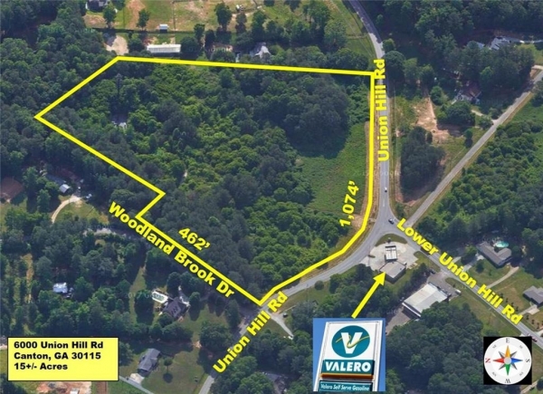 Listing Image #1 - Land for sale at 6000 Union Hill Road, Canton GA 30115
