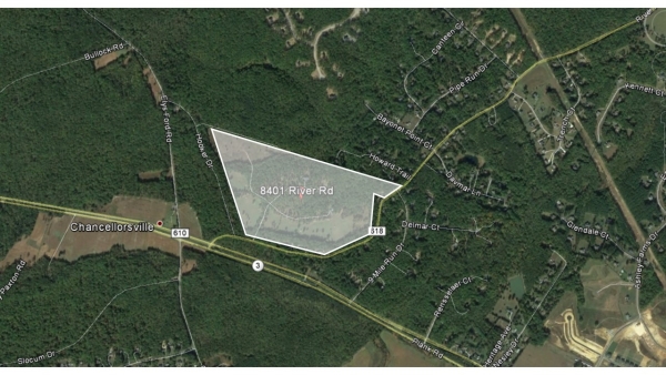 Listing Image #1 - Land for sale at 8401 & 8417 River Road, Fredericksburg VA 22407