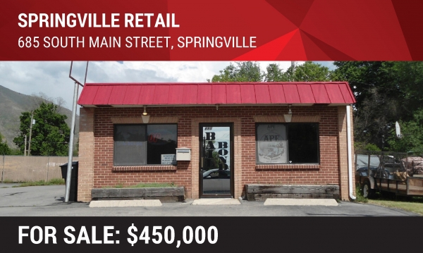 Listing Image #1 - Retail for sale at 685 South Main Street, Springville UT 84663