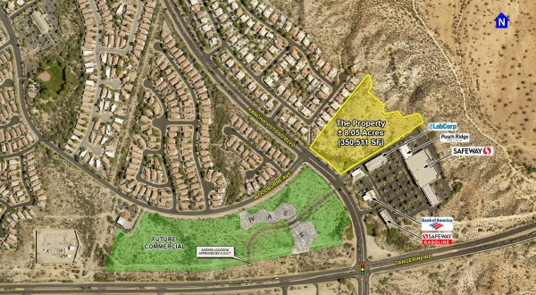 Listing Image #1 - Land for sale at 12176-12256 N. Rancho Vistoso Blvd., Oro Valley AZ 85755