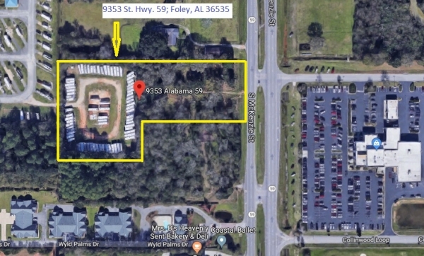 Listing Image #1 - Land for sale at 9353 State Highway 59 South, Foley AL 36535 Listing Image #1 - Land for sale at 9353 State Highway 59 South, Foley AL 36535
