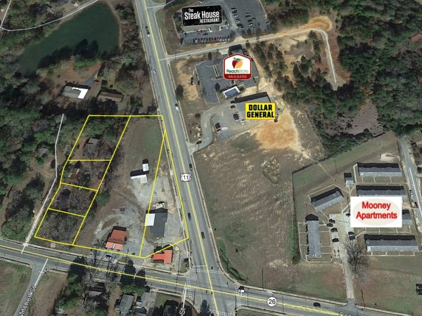 Listing Image #1 - Land for sale at 0 Highway 341 Bypass & N Mitchell Street, Hawkinsville GA 31036