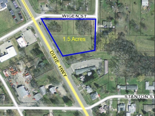 Listing Image #1 - Land for sale at 4833 Dixie Highway, Bridgeport MI 48722