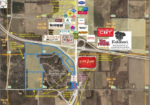 Listing Image #1 - Land for sale at US HWY 12/Interstate 90-94, Lake Delton WI 53940