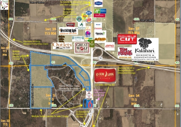 Listing Image #1 - Land for sale at US HWY 12/Interstate 90-94, Lake Delton WI 53940 Listing Image #1 - Land for sale at US HWY 12/Interstate 90-94, Lake Delton WI 53940