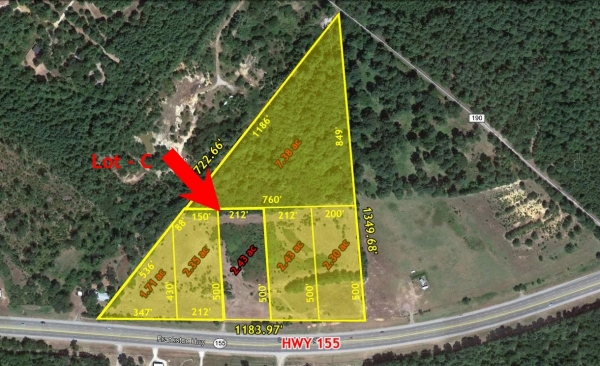 Listing Image #1 - Land for sale at 20768 HWY 155 LOT C, Flint TX 75762