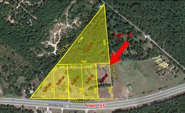 Listing Image #1 - Land for sale at 20768 HWY 155 LOT E, FLINT TX 75762 Listing Image #1 - Land for sale at 20768 HWY 155 LOT E, FLINT TX 75762