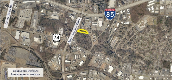 Listing Image #1 - Land for sale at Billy Graham Pkwy @ Mulberry Church Rd., Charlotte NC 28208