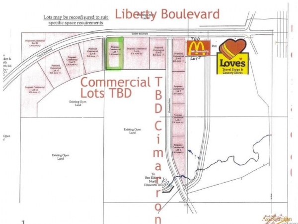 Listing Image #1 - Land for sale at TBD Lot 7 Liberty Blvd - 2.90 Frontage Lot, Box Elder SD 57719