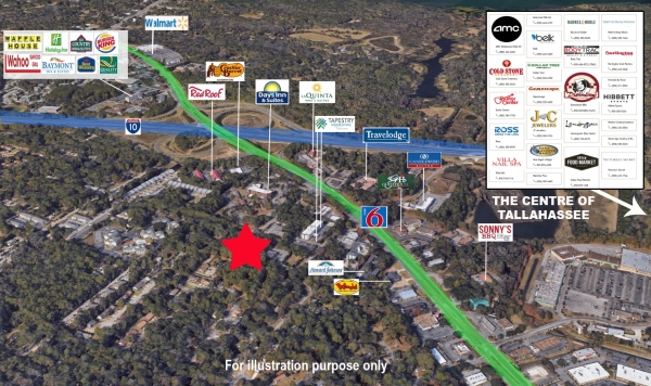 Listing Image #1 - Land for sale at 1313 Pullen Rd, Tallahassee FL 32303