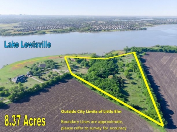 Listing Image #1 - Land for sale at 699 Doe Creek Road, Little Elm TX 75068