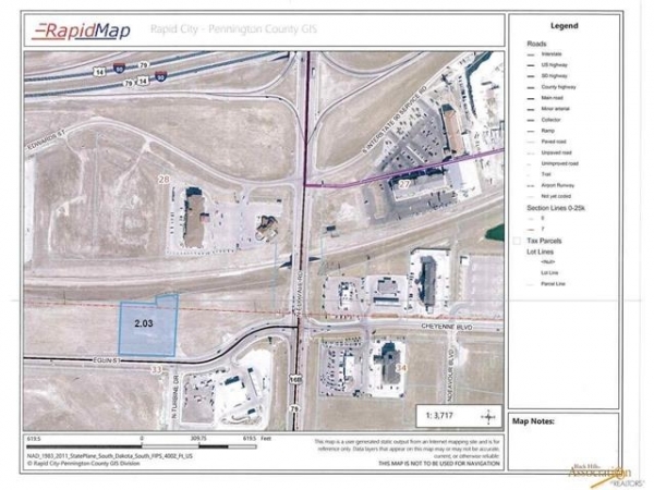 Listing Image #1 - Land for sale at TBD Eglin St - 2.03 Acres, Rapid City SD 57701 Listing Image #1 - Land for sale at TBD Eglin St - 2.03 Acres, Rapid City SD 57701