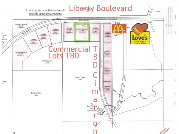 Listing Image #1 - Land for sale at TBD Liberty Blvd Lot 6 - 4.78 Acres, Box Elder SD 57719