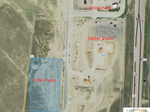 Listing Image #1 - Land for sale at TBD N Turbine Dr 3.06 Acres, Rapid City SD 57701