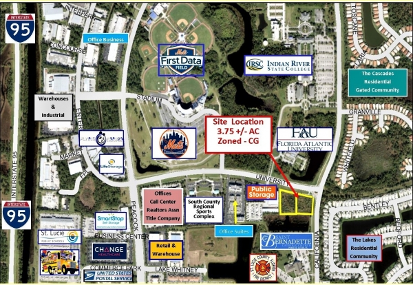 Listing Image #1 - Land for sale at 510 & TBD University Blvd, Port St. Lucie FL 34986 Listing Image #1 - Land for sale at 510 & TBD University Blvd, Port St. Lucie FL 34986