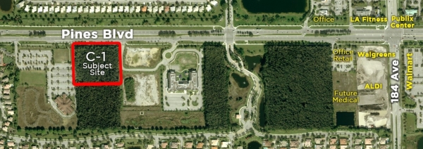 Listing Image #2 - Land for sale at 19000 Pines Blvd, Pembroke Pines FL 33029