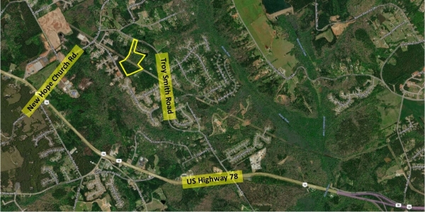 Listing Image #1 - Land for sale at Troy Smith Road, Monroe GA 30656