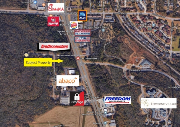 Listing Image #1 - Land for sale at Memorial Parkway South, Huntsville AL 35803