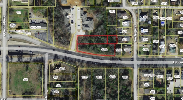 Listing Image #1 - Land for sale at 1208 E Front, Tyler TX 75702