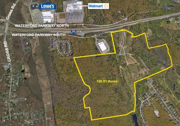 Listing Image #1 - Land for sale at 140 Waterford Parkway South, Waterford CT 06385