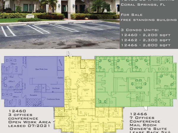 Listing Image #1 - Office for sale at 12460 W Atlantic Blvd, Coral Springs FL 33071 Listing Image #1 - Office for sale at 12460 W Atlantic Blvd, Coral Springs FL 33071