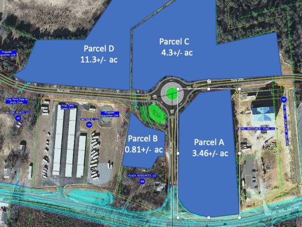 Listing Image #1 - Land for sale at Mudd Tavern Road, Tax Parcel 63-1-B1     11.03 acres, Woodford VA 22580