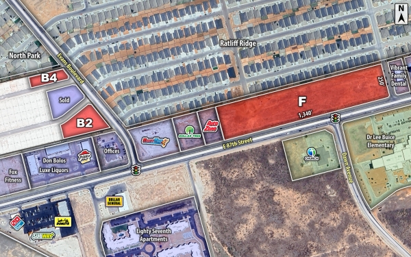 Listing Image #2 - Land for sale at 87th & Evans Boulevard, Odessa TX 79765