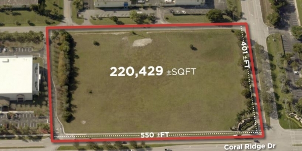 Listing Image #1 - Land for sale at 3800 Coral Ridge Dr, Coral Springs FL 33065