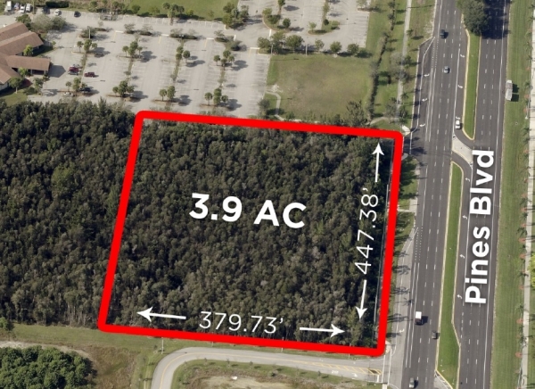 Listing Image #1 - Land for sale at 19000 Pines Blvd, Pembroke Pines FL 33029 Listing Image #1 - Land for sale at 19000 Pines Blvd, Pembroke Pines FL 33029