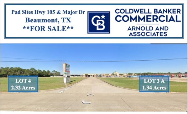 Listing Image #1 - Land for sale at Hwy 105 and Major, Beaumont TX 77713