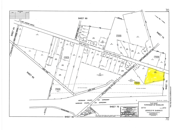 Listing Image #1 - Land for sale at Lot 3.01 S Route 73, Hammonton NJ 08037