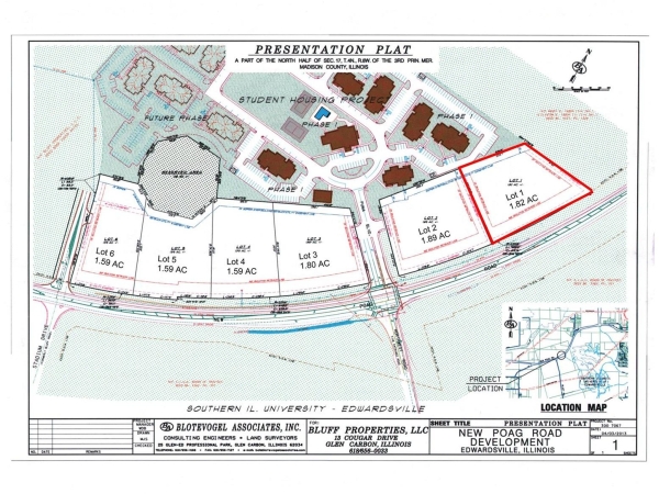 Listing Image #1 - Industrial for sale at 0 NE New Poag Road - Lot 1 NE, Edwardsville IL 62025