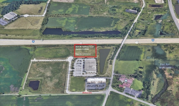 Listing Image #1 - Land for sale at 2625 W Sullivan Rd, Aurora IL 60506