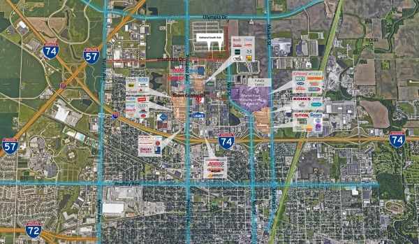 Listing Image #2 - Land for sale at N Neil St & Interstate Dr, Champaign IL 61822