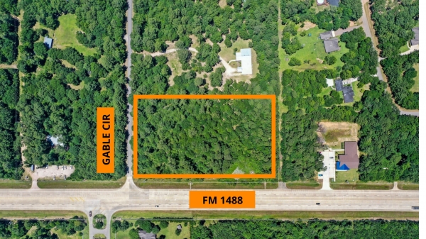 Listing Image #1 - Land for sale at FM 1488 at Gable Circle, Magnolia TX 77354