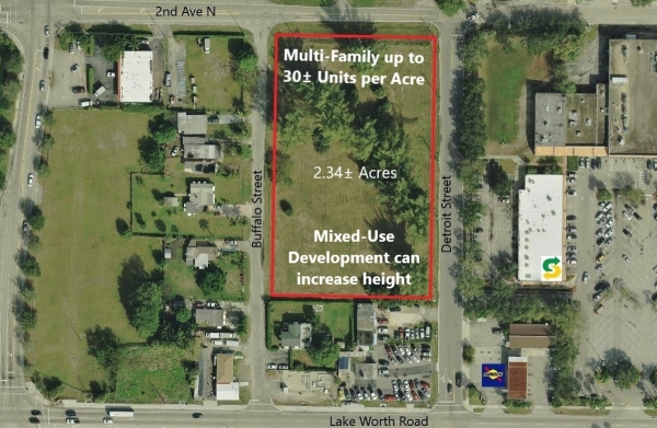 Listing Image #1 - Land for sale at 7 Detroit St & 26 Buffalo St, Lake Worth FL 33461