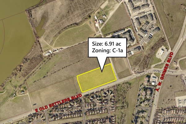 Listing Image #1 - Land for sale at 1900 E. Old Settlers Blvd., Round Rock TX 78664 Listing Image #1 - Land for sale at 1900 E. Old Settlers Blvd., Round Rock TX 78664