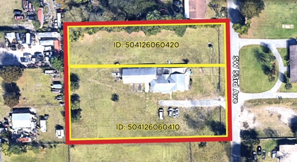 Listing Image #1 - Land for sale at 4111 SW 53rd Ave, Davie FL 33314