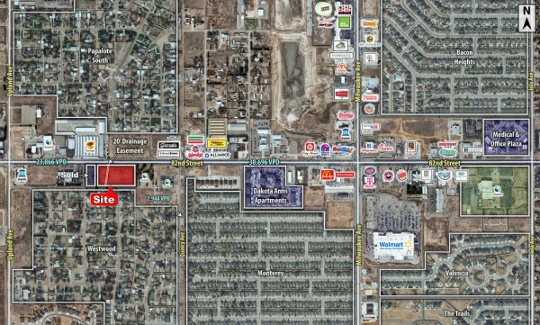 Listing Image #1 - Land for sale at SEC 82nd Street & Saratoga Avenue, Lubbock TX 79423