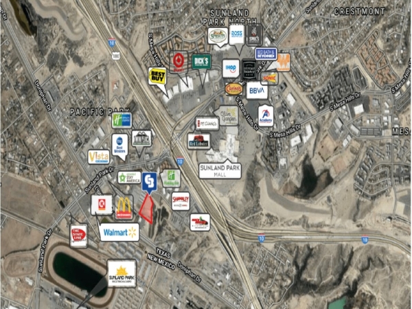 Listing Image #1 - Land for sale at 3800 Block Constitution, El Paso TX 79922
