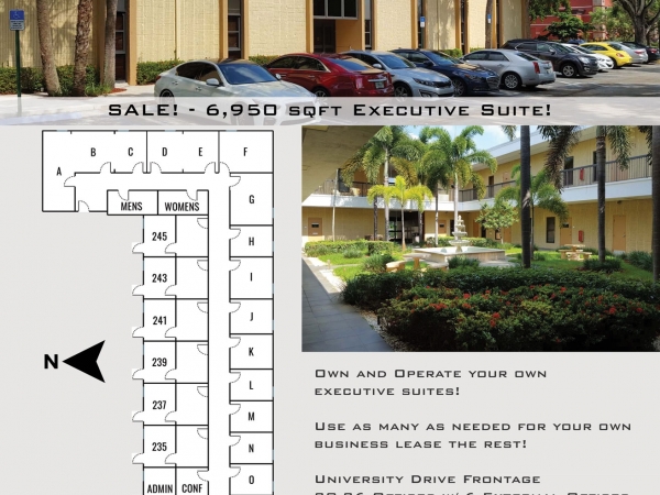 Listing Image #1 - Office for sale at 1500 N University Drive 201, Coral Springs FL 33071