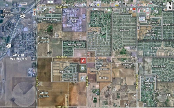 Listing Image #1 - Land for sale at 98th & Upland, Lubbock TX 79424
