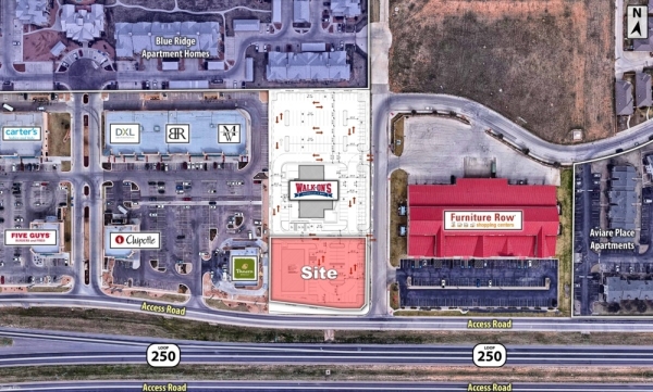 Listing Image #1 - Land for sale at N Loop 250 Pad Site, Midland TX 79705