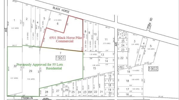 Listing Image #1 - Land for sale at Franklin Avenue, Egg Harbor Township NJ 08234