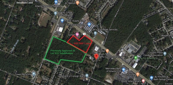 Listing Image #3 - Land for sale at Franklin Avenue, Egg Harbor Township NJ 08234