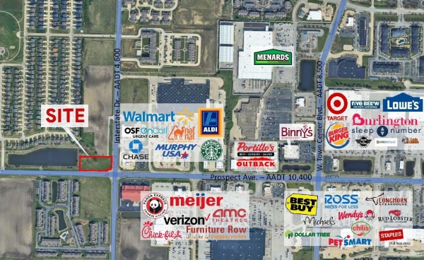 Listing Image #1 - Land for sale at 812 W Interstate Dr, Champaign IL 61822