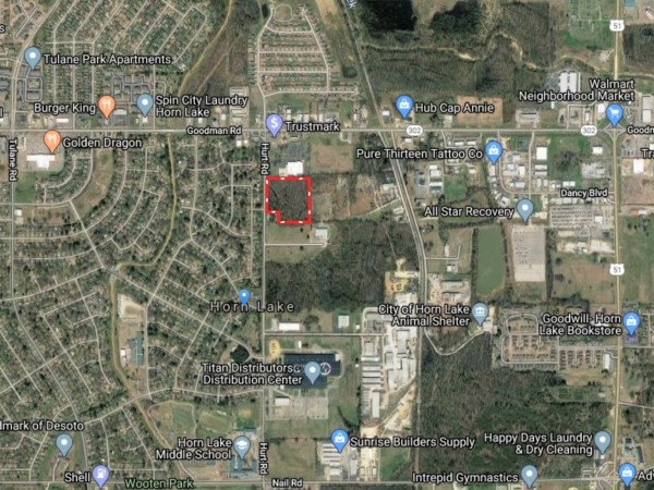 Listing Image #2 - Land for sale at 6800 Hurt Rd, Horn Lake MS 38637
