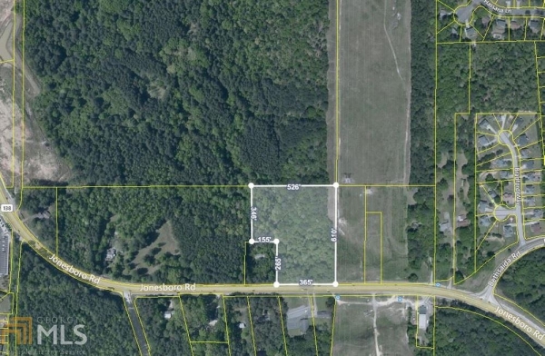 Listing Image #3 - Land for sale at 6.0 Ac's Jonesboro Road, Fairburn GA 30213