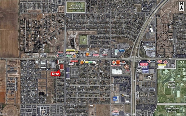 Listing Image #2 - Land for sale at SWQ 19th Street & Milwaukee Avenue, Lubbock TX 79424