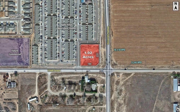 Listing Image #2 - Land for sale at NWC 114th & University q, Lubbock TX 79423